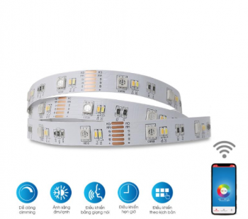 Đèn Led dây Rạng Đông RGBW wifi BD LD01RGBW.WF