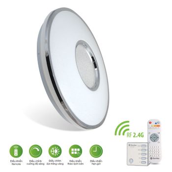 Đèn LED ốp trần 490/40W - điều khiển bằng Remote