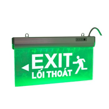 Đèn LED Exit Chỉ dẫn 1 mặt 2W dự án